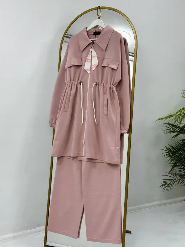 بيجاما محتشمة من قطعتين g6037