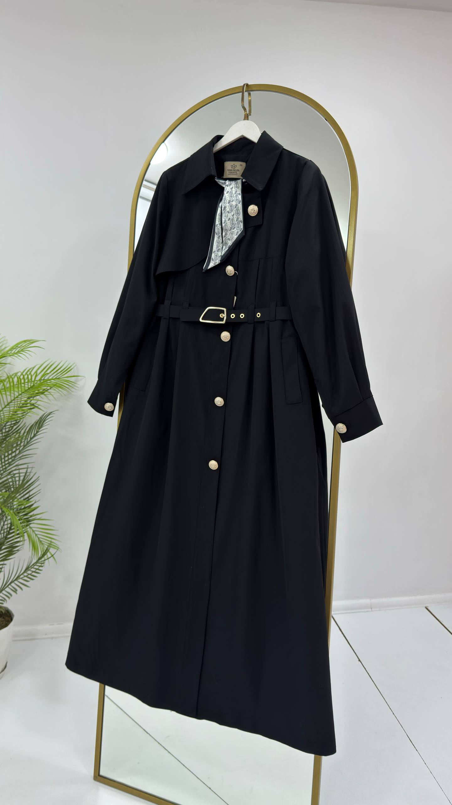 G5444 Summer Coat with Scarf