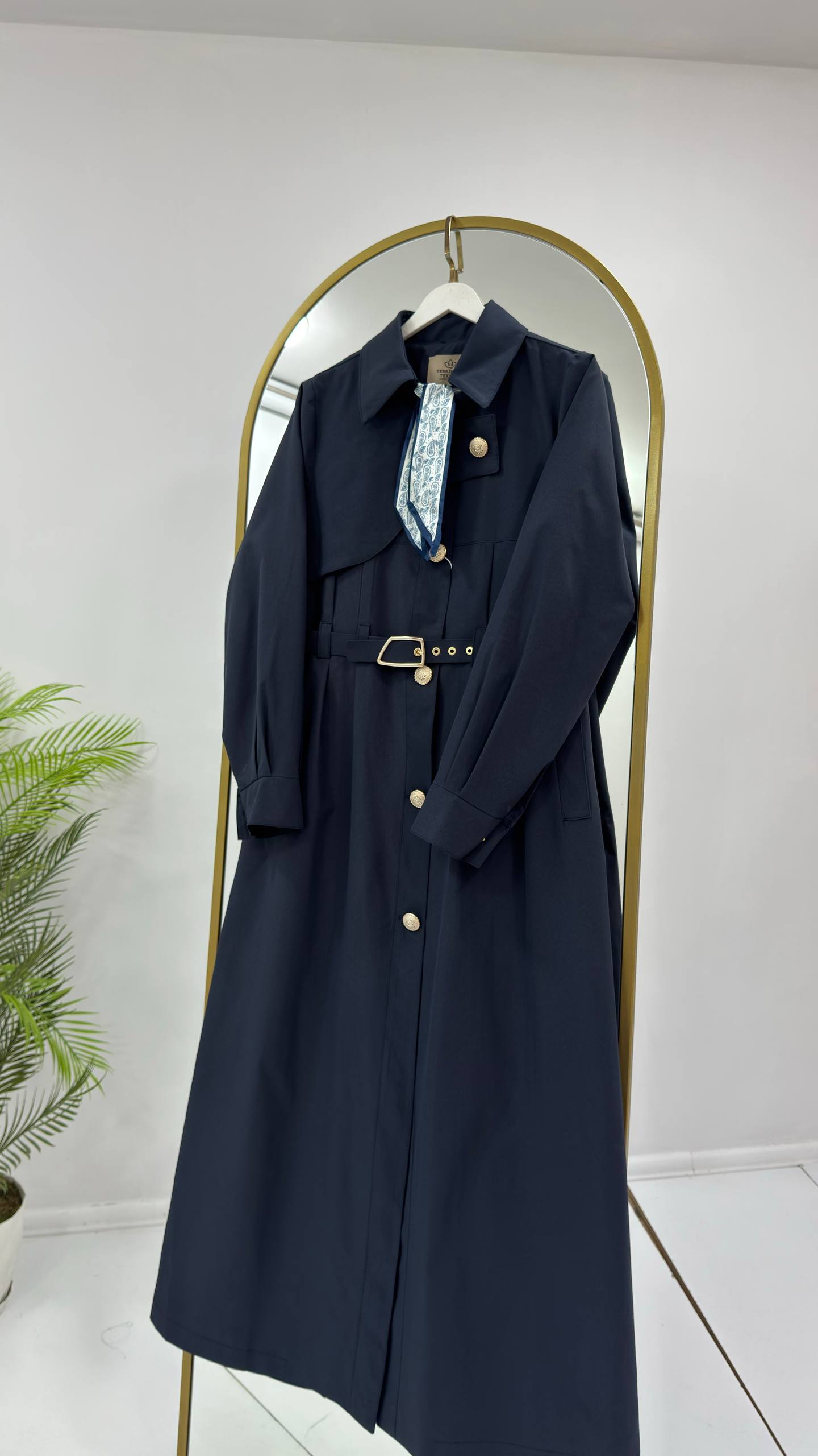 G5444 Summer Coat with Scarf