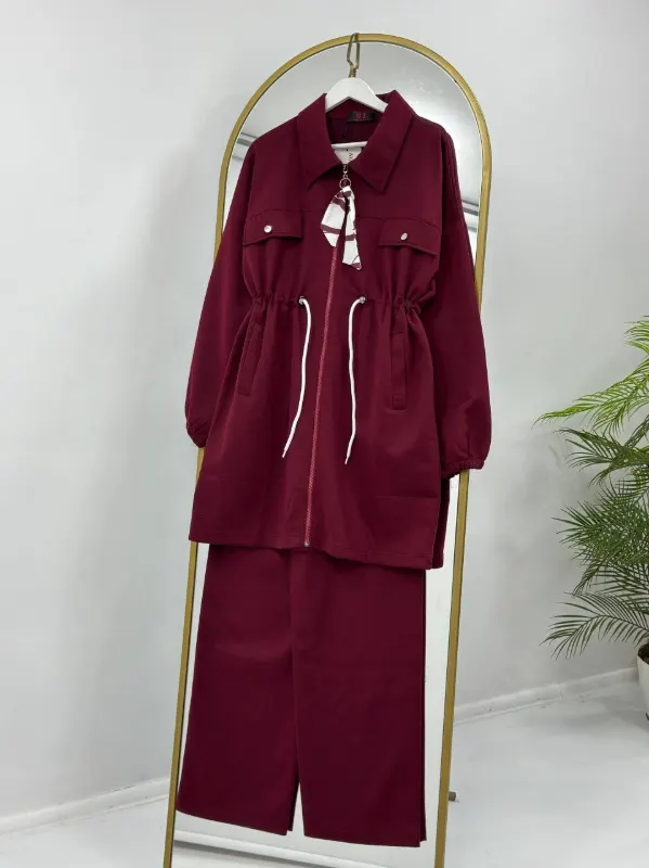 بيجاما محتشمة من قطعتين g6037