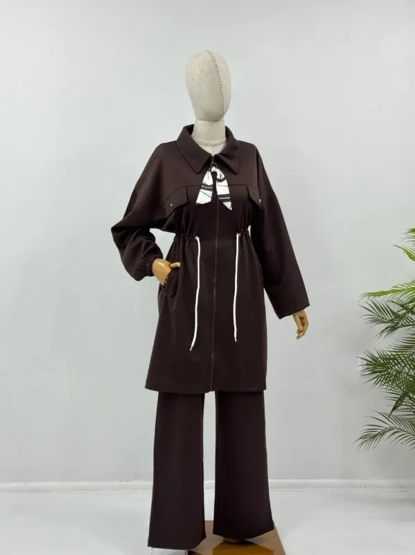 بيجاما محتشمة من قطعتين g6037