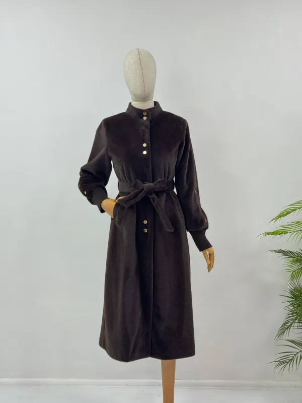معطف ميدي نسائي بالفرو G6025