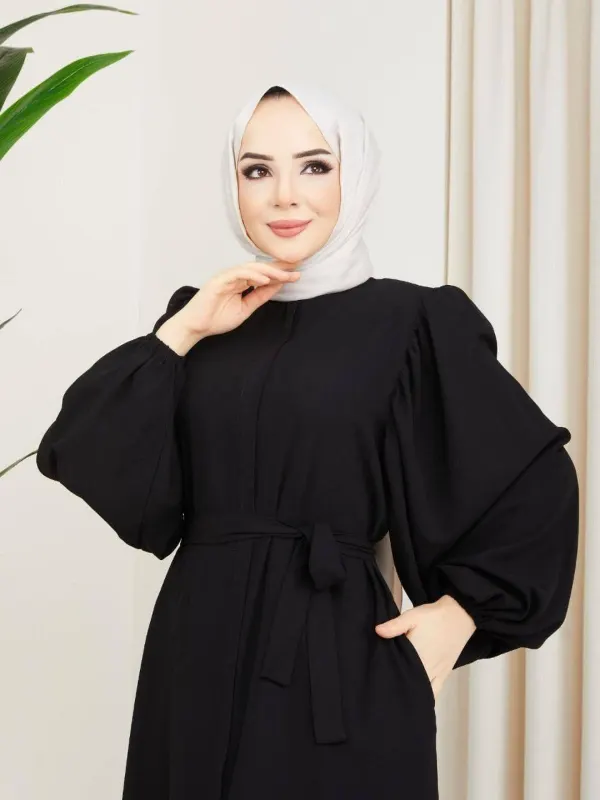 عباية نسائية بأكمام واسعة G4999