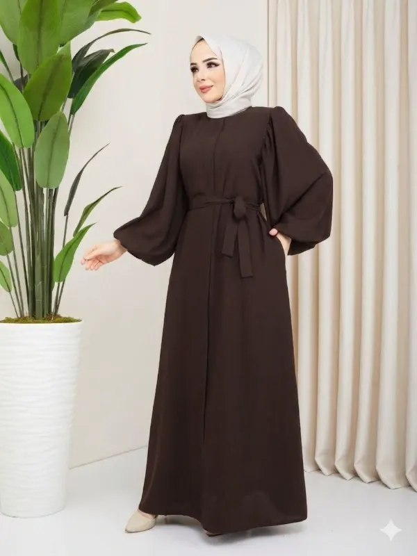 عباية نسائية بأكمام واسعة G4999
